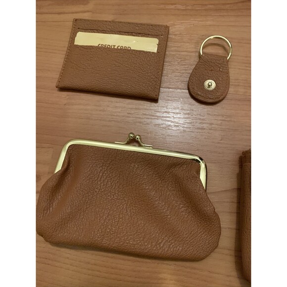 Ronte' Of Beverly Hills 5-Piece Ensemble Set Clutch Coin Purse Multi-Color - Picture 4 of 11